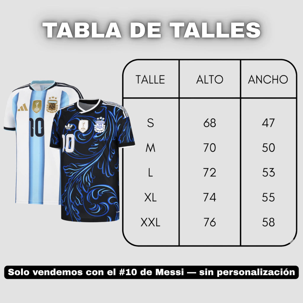 2x1 SELECCIÓN ARGENTINA 2026: CAMISETA TITULAR Y CAMISETA SUPLENTE DE REGALO!